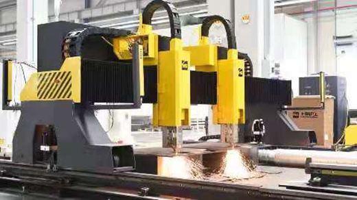 d88尊龙z6双头龙门激光切割机