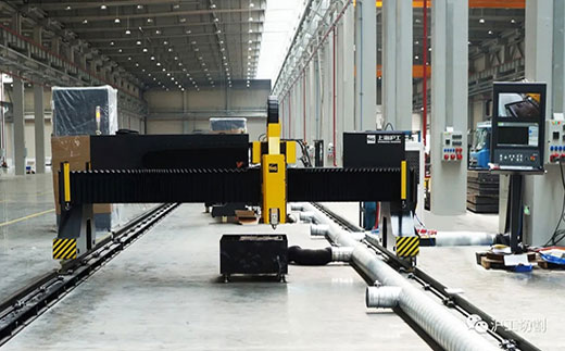 d88尊龙z6d88尊龙z610米大幅面龙门光纤激光切割机有限元优化横梁高配驱动系统